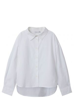 name it name it NKFNIARA LS RLX SHIRT Wit