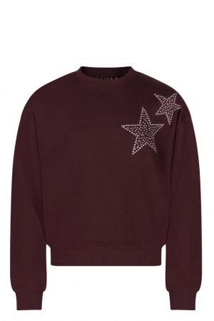 D-zine D-zine Fringe W10233 Bordeaux rood wijnrood