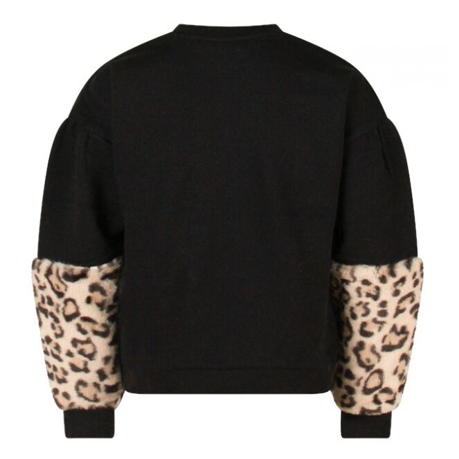 Persival Persival Nelly W10232 Zwart black Persival Nelly W10232 Meisjes sweatshirt Zwart bestel je online bij www.bertusmode.nl/