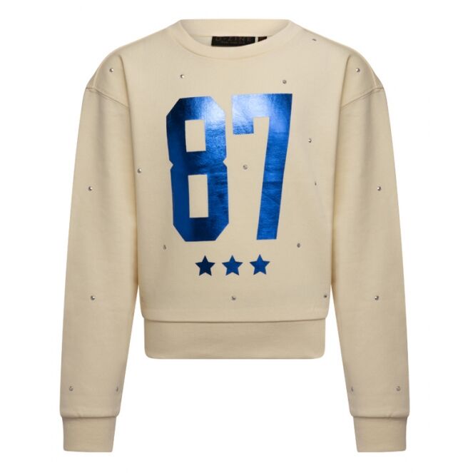 D-zine D-zine Teodora W10111 Beige cream D-zine Teodora W10111 Meisjes sweatshirt Beige bestel je online bij www.bertusmode.nl/