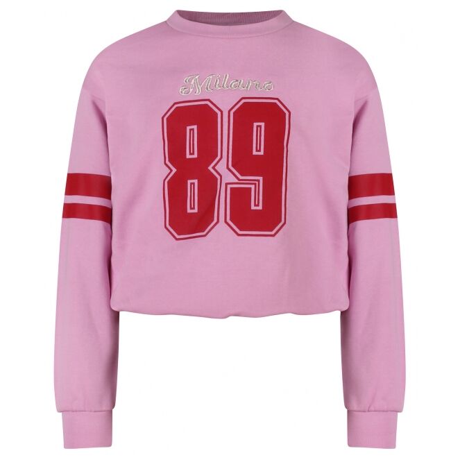 D-zine D-zine Alexis Z10175 Roze candy D-zine Alexis Z10175 Meisjes sweatshirt Roze bestel je online bij www.bertusmode.nl/