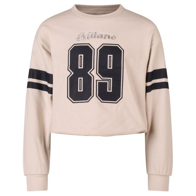 D-zine D-zine Alexis Z10175 Beige cream D-zine Alexis Z10175 Meisjes sweatshirt Beige bestel je online bij www.bertusmode.nl/