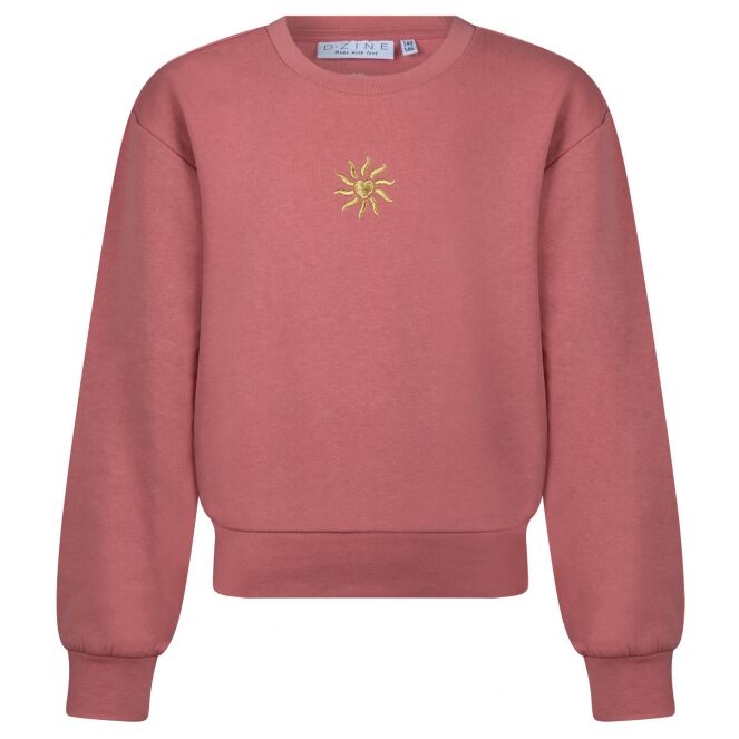 D-zine D-zine Athena Z10055 Roze old pink D-zine Athena Z10055 Meisjes sweatshirt Roze bestel je online bij www.bertusmode.nl/