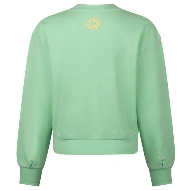 D-zine D-zine Anneleen Z10422 Groen green ash D-zine Anneleen Z10422 Meisjes sweatshirt Groen bestel je online bij www.bertusmode.nl/