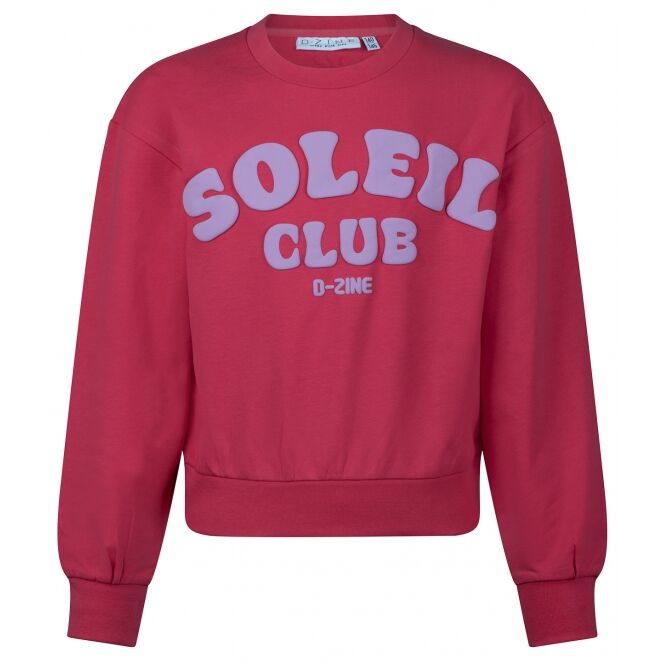 D-zine D-zine Anneleen Z10422 Roze sunny red D-zine Anneleen Z10422 Meisjes sweatshirt Roze bestel je online bij www.bertusmode.nl/