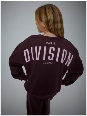 name it name it NKFODIKA LS RLX SWEAT BRU BF Paars