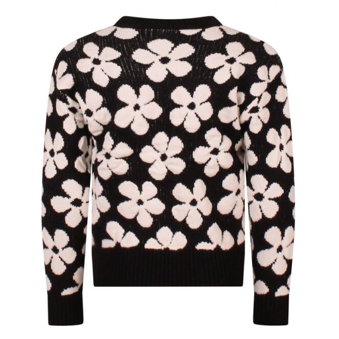 Persival Persival 3110302 W10057 Zwart 02.BLACK.W25 Persival 3110302 W10057 Meisjes pullover Zwart bestel je online bij www.bertusmode.nl/