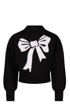 D-zine D-zine Tanomi W10117 Zwart strik black D-zine D-zine Tanomi W10117 Zwart strik black