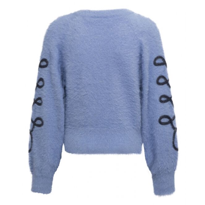 D-zine D-zine Tessy W10106 Blauw ice D-zine Tessy W10106 Meisjes pullover Blauw bestel je online bij www.bertusmode.nl/