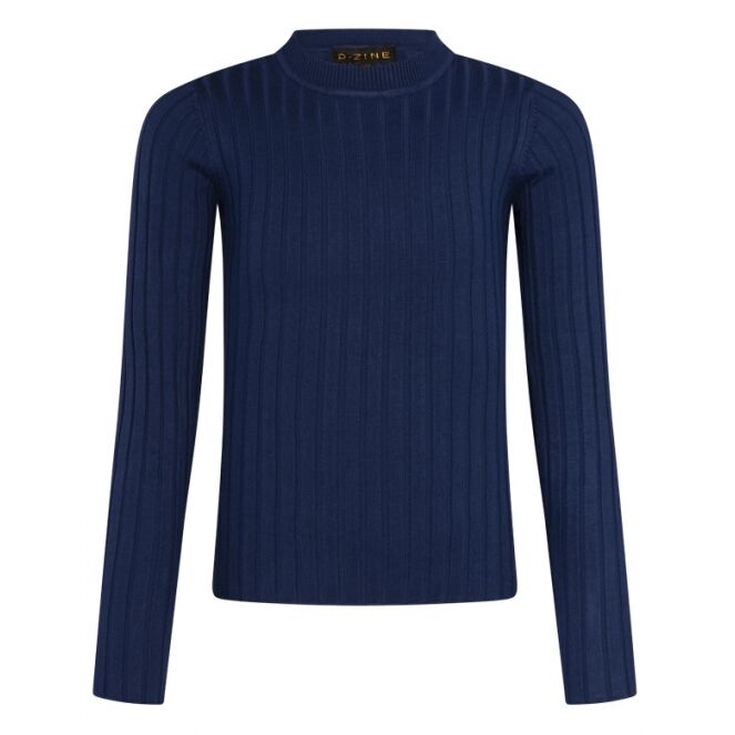 D-zine D-zine Trula W10131 Blauw kings blue D-zine Trula W10131 Meisjes pullover Blauw bestel je online bij www.bertusmode.nl/