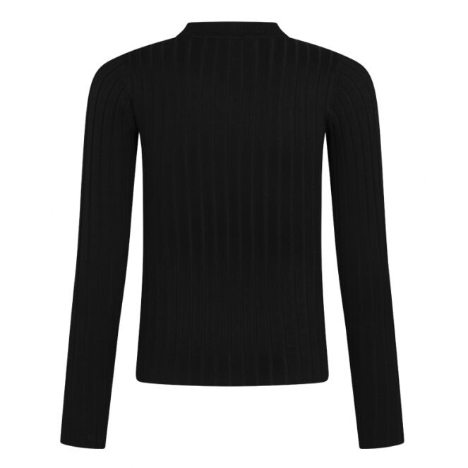 D-zine D-zine Trula W10131 Zwart black D-zine Trula W10131 Meisjes pullover Zwart bestel je online bij www.bertusmode.nl/