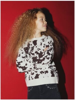 name it name it NKFORKIDE LS KNIT BOX Bruin