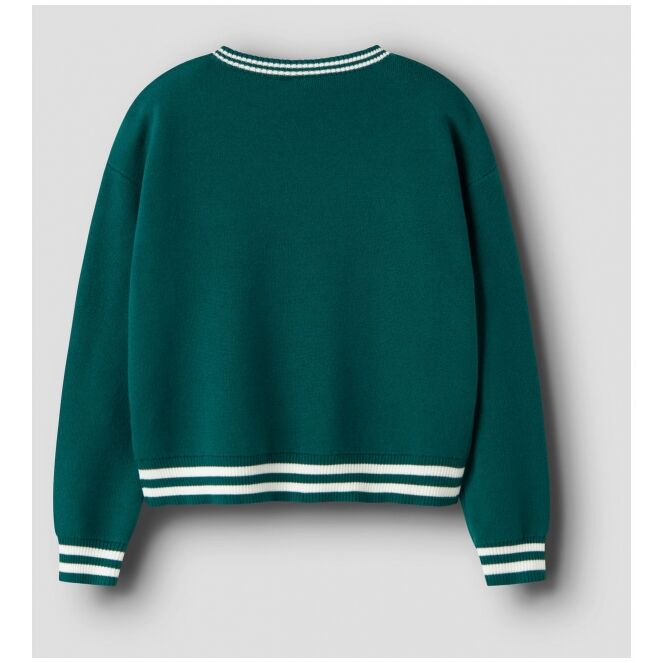 name it name it NKFNEPPA LS KNIT Blauw Aventurine name it NKFNEPPA LS KNIT Meisjes pullover Blauw bestel je online bij www.bertusmode.nl/