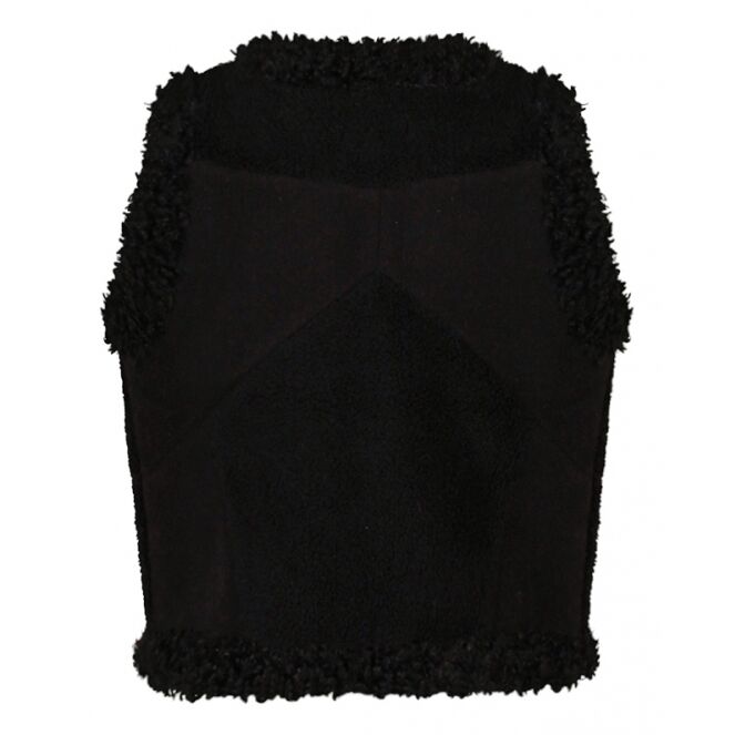 D-zine D-zine Tavia W10125 Zwart black D-zine Tavia W10125 Meisjes gilet/hesje Zwart bestel je online bij www.bertusmode.nl/