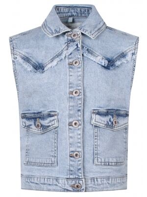 D-zine D-zine Nola gilet Z10335 Blauw