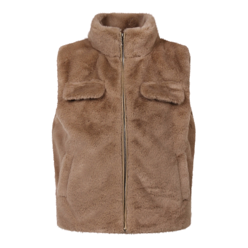 D-zine GJ-66188 W10338 bodywarmers Taupe