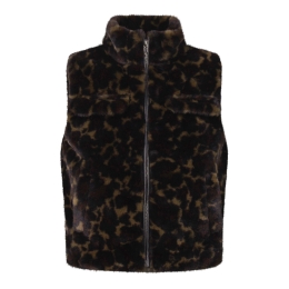 D-zine GJ-66188 W10338 meisjes Meisjes bodywarmer Bruin