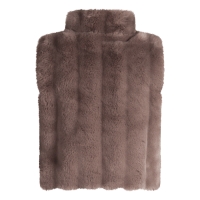D-zine GJ-83694 W20379 bodywarmers Bruin taupe