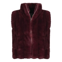 D-zine GJ-83694 W20379 meisjes Bodywarmers Rood bordo