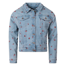 Persival 3210100 Z10039 meisjes denim jack Denim licht gebleekt
