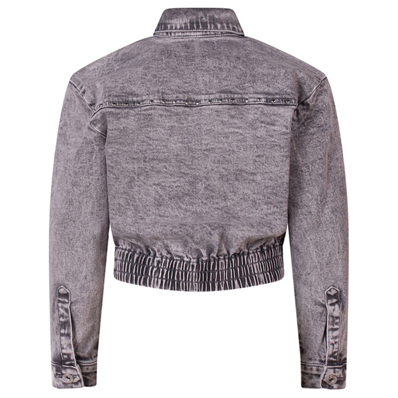 D-zine Aster Z10058 jackjes Denim grey