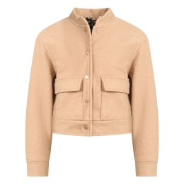 D-zine Babitha W20092 meisjes Denim jacks Taupe