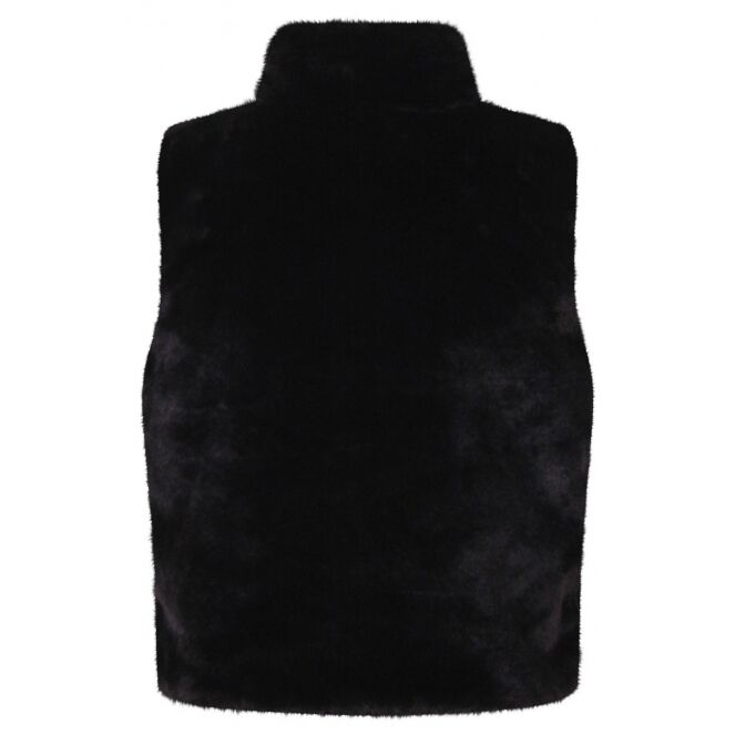 D-zine D-zine GJ-66188 W10338 Zwart black D-zine GJ-66188 W10338 Meisjes bodywarmer Zwart bestel je online bij www.bertusmode.nl/