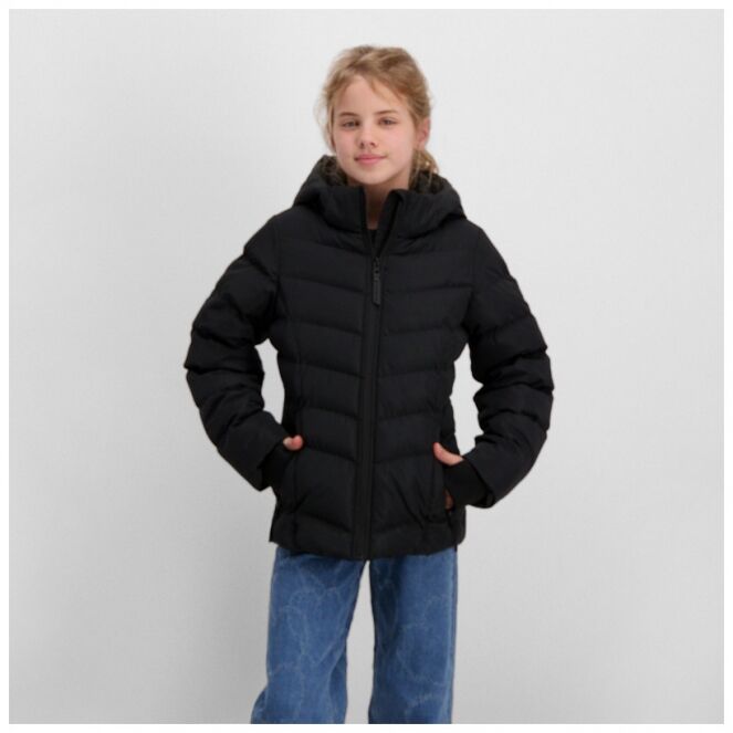 CARS jeans & casuals CARS jeans & casuals Cassy kids Zwart Black CARS jeans & casuals Cassy kids Meisjes buiten jack Zwart bestel je online bij www.bertusmode.nl/