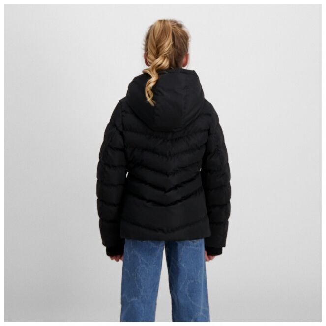 CARS jeans & casuals CARS jeans & casuals Cassy kids Zwart Black CARS jeans & casuals Cassy kids Meisjes buiten jack Zwart bestel je online bij www.bertusmode.nl/