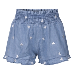 Persival 3210213 Z10043 meisjes bermuda Denim licht gebleekt