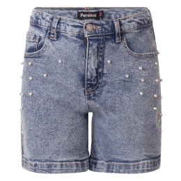Persival 3210215 Z10046 meisjes bermuda Denim