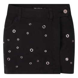 Persival 3210216 Z10047 meisjes bermuda Zwart