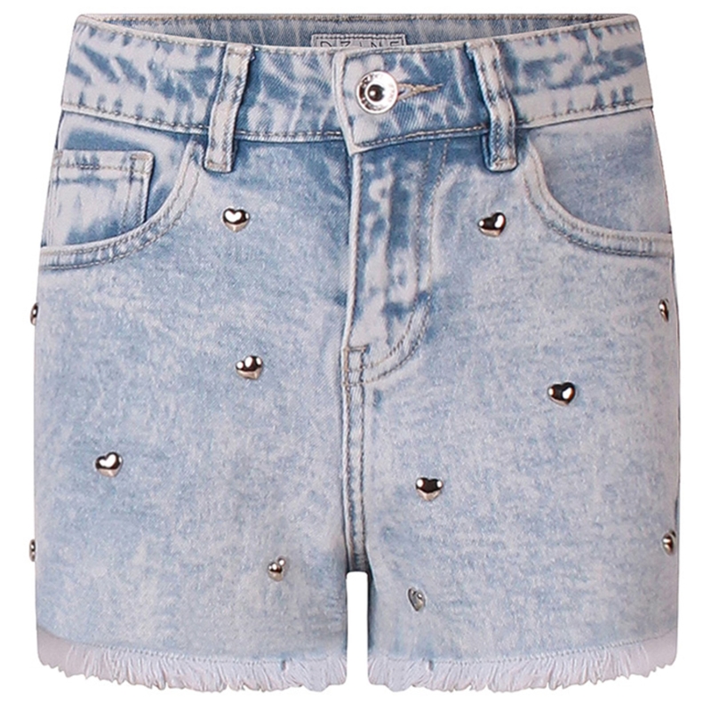 D-zine Anne Z10206 bermudas Denim licht gebleekt