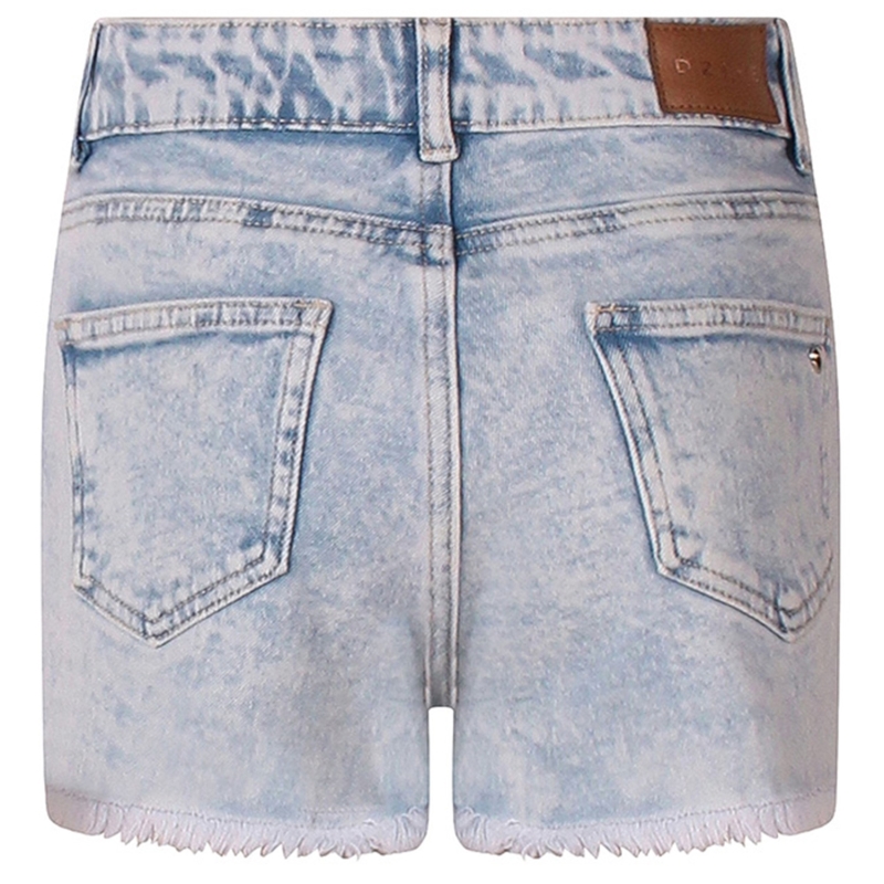 D-zine Anne Z10206 bermudas Denim licht gebleekt