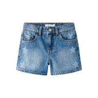 name it NKFROSE HW MOM LASER DNMSHORTS 2225-AC F bermudas Blue