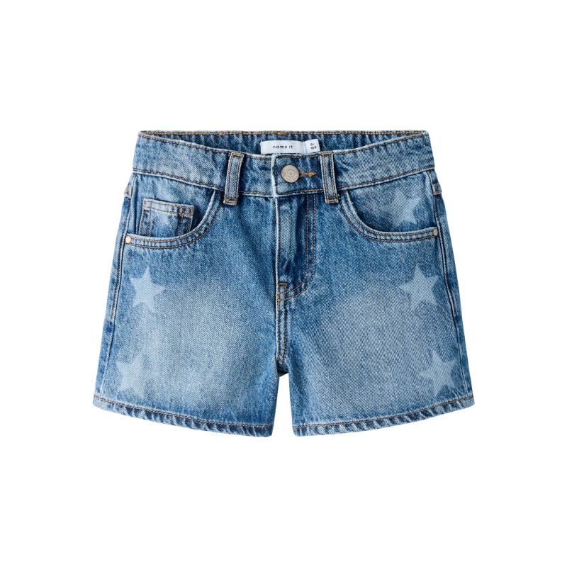name it NKFROSE HW MOM LASER DNMSHORTS 2225-AC F bermudas Blue