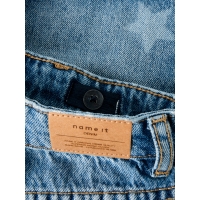 name it NKFROSE HW MOM LASER DNMSHORTS 2225-AC F bermudas Blue