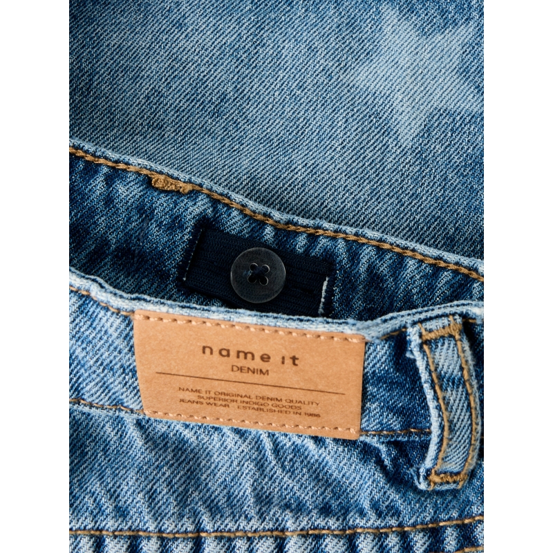 name it NKFROSE HW MOM LASER DNMSHORTS 2225-AC F bermudas Blue