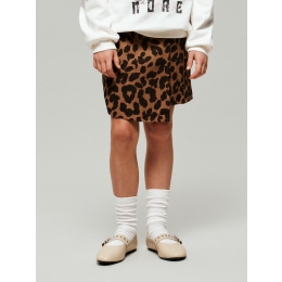 name it NKFBELATE WRAP SKORT meisjes bermuda Brown