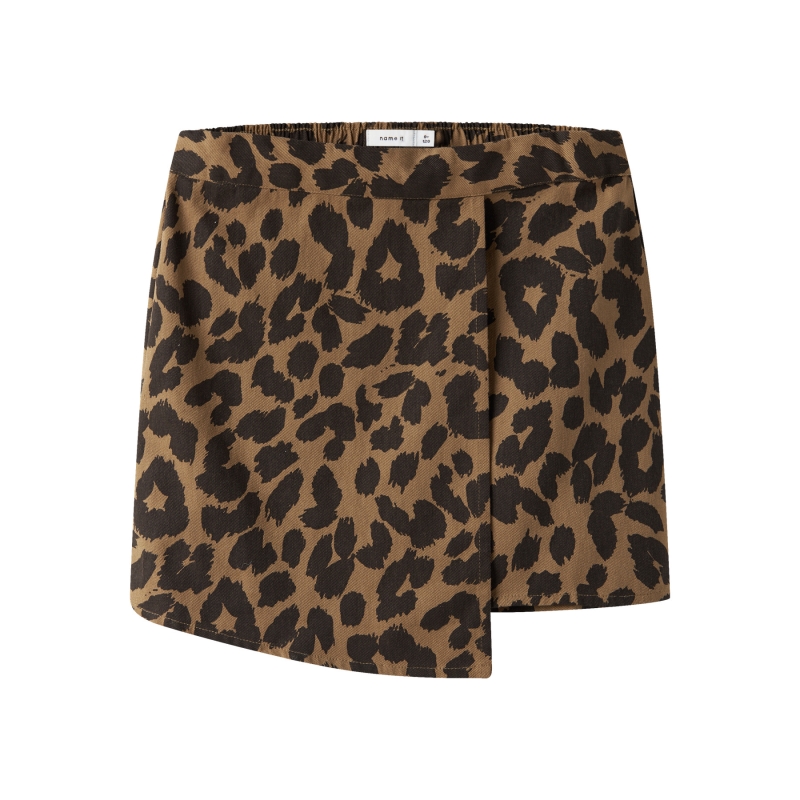 name it NKFBELATE WRAP SKORT bermudas Brown