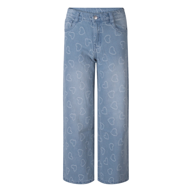 Persival Mab wide Z10323 lange broeken Denim