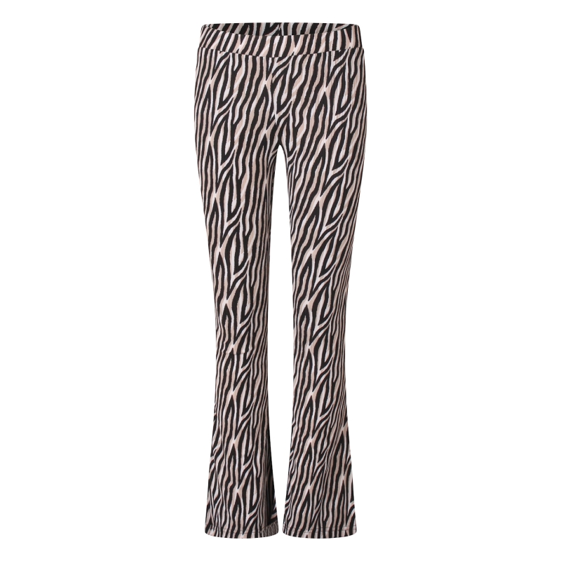 D-zine Malina aop Z10311 lange broeken Zwart