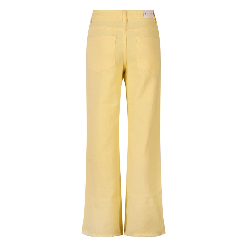 D-zine Aafke Z10071 lange broeken Geel