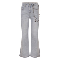 D-zine Asenlieke Z10060 lange broeken Denim licht gebleekt