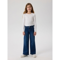 name it NKFPOLLY X-WIDE JEANS 3057-FR NOOS lange broeken Blue