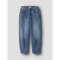 name it NKFBELLA BARREL JEANS 2113-RM NOOS lange broeken Blue