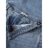 name it NKFBELLA X-WIDE CLOSURE JEANS 8181-BE lange broeken Blue