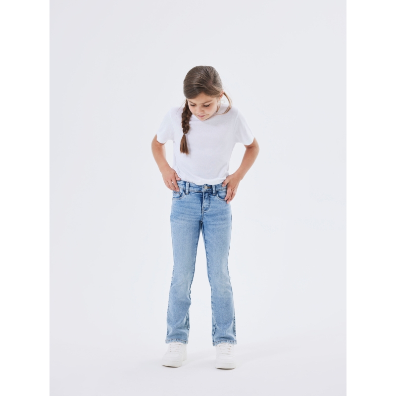 name it NKFPOLLY SKINNY BOOT JEANS 1142-AU NOOS lange broeken Blue