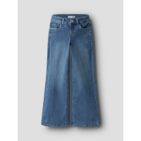 name it NKFPOLLY X-WIDE JEANS 3057-FR NOOS lange broeken Blue
