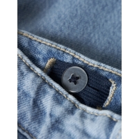 name it NKFROSE STRAIGHT FOLD JEANS 4224-AZ NOOS lange broeken Blue